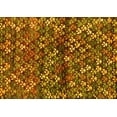 thumbnail image 1 of Ahgly Company Machine Washable Indoor Rectangle Abstract Yellow Contemporary Area Rugs, 2' x 3', 1 of 4