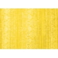 thumbnail image 1 of Ahgly Company Machine Washable Indoor Rectangle Abstract Yellow Contemporary Area Rugs, 2' x 5', 1 of 4
