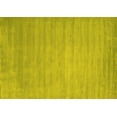 thumbnail image 1 of Ahgly Company Machine Washable Indoor Rectangle Abstract Yellow Contemporary Area Rugs, 4' x 6', 1 of 4