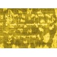 thumbnail image 1 of Ahgly Company Machine Washable Indoor Rectangle Abstract Yellow Contemporary Area Rugs, 5' x 8', 1 of 4