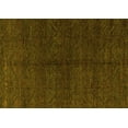 thumbnail image 1 of Ahgly Company Machine Washable Indoor Rectangle Abstract Yellow Modern Area Rugs, 2' x 3', 1 of 4