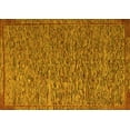 thumbnail image 1 of Ahgly Company Machine Washable Indoor Rectangle Abstract Yellow Modern Area Rugs, 6' x 9', 1 of 4