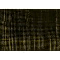 thumbnail image 1 of Ahgly Company Machine Washable Indoor Rectangle Abstract Yellow Modern Area Rugs, 6' x 9', 1 of 4