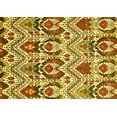 thumbnail image 1 of Ahgly Company Machine Washable Indoor Rectangle Abstract Yellow Modern Area Rugs, 6' x 9', 1 of 4
