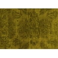 thumbnail image 1 of Ahgly Company Machine Washable Indoor Rectangle Abstract Yellow Modern Area Rugs, 7' x 9', 1 of 4