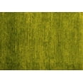 thumbnail image 1 of Ahgly Company Machine Washable Indoor Rectangle Abstract Yellow Modern Area Rugs, 8' x 10', 1 of 4