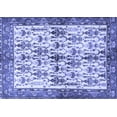 thumbnail image 1 of Ahgly Company Machine Washable Indoor Rectangle Animal Blue Traditional Area Rugs, 5' x 8', 1 of 4