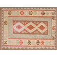 thumbnail image 1 of Ahgly Company Machine Washable Indoor Rectangle Contemporary Brown Area Rugs, 2' x 5', 1 of 7