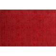 thumbnail image 1 of Ahgly Company Machine Washable Indoor Rectangle Contemporary Ferrari Red Area Rugs, 8' x 12', 1 of 7