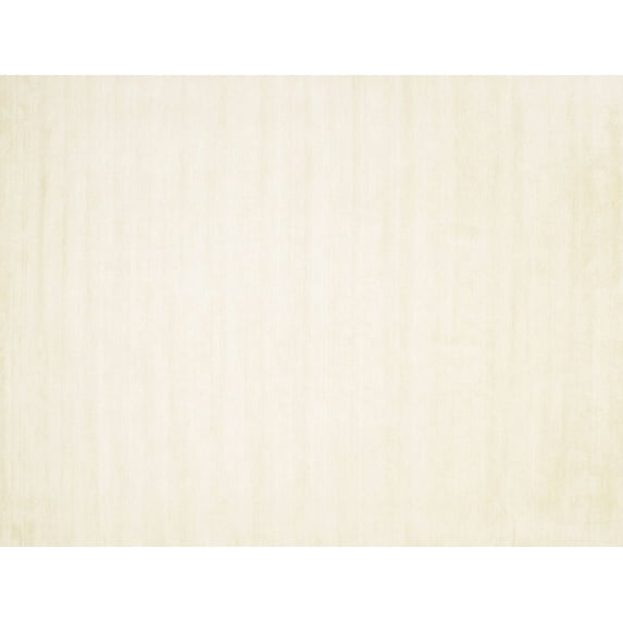 Ahgly Company Machine Washable Indoor Rectangle Contemporary Papaya Whip Beige Area Rugs, 2' x 4'