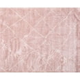 thumbnail image 1 of Ahgly Company Machine Washable Indoor Rectangle Contemporary Pink Daisy Pink Area Rugs, 3' x 5', 1 of 7