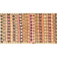 thumbnail image 1 of Ahgly Company Machine Washable Indoor Rectangle Contemporary Rust Pink Area Rugs, 2' x 3', 1 of 7