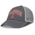 thumbnail image 1 of Men's Fanatics Charcoal Illinois Fighting Illini Ionic Trucker Adjustable Hat, 1 of 4