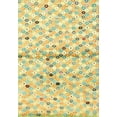 thumbnail image 1 of Ahgly Company Machine Washable Indoor Rectangle Contemporary Tea Green Area Rugs, 9' x 12', 1 of 7