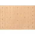 thumbnail image 1 of Ahgly Company Machine Washable Indoor Rectangle Contemporary Yellow Orange Area Rugs, 5' x 7', 1 of 7