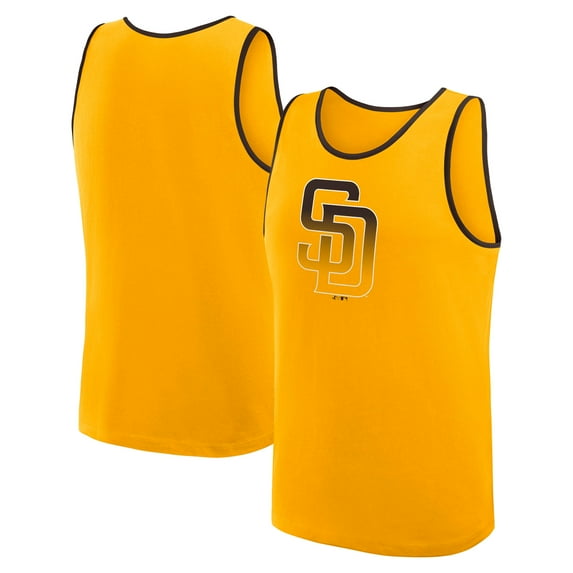 Men's Logo Athletic Gold San Diego Padres Unmatched Success Tank Top