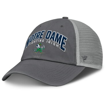 Men's Fanatics Charcoal Notre Dame Fighting Irish Ionic Trucker Adjustable Hat