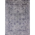 thumbnail image 1 of Ahgly Company Machine Washable Indoor Rectangle Industrial Modern Grape Purple Area Rugs, 4' x 6', 1 of 7