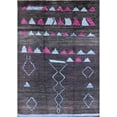 thumbnail image 1 of Ahgly Company Machine Washable Indoor Rectangle Industrial Modern Plum Purple Area Rugs, 8' x 10', 1 of 7
