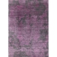 thumbnail image 1 of Ahgly Company Machine Washable Indoor Rectangle Industrial Modern Purple Jam Purple Area Rugs, 5' x 8', 1 of 1