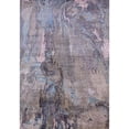 thumbnail image 1 of Ahgly Company Machine Washable Indoor Rectangle Industrial Modern Viola Purple Area Rugs, 5' x 7', 1 of 7
