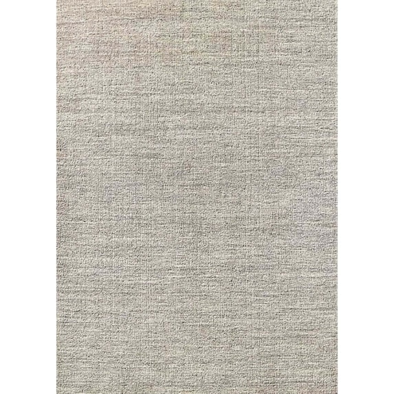 Ahgly Company Machine Washable Indoor Rectangle Industrial Modern White Gold Area Rugs, 5' x 8'