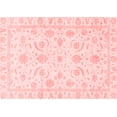 thumbnail image 1 of Ahgly Company Machine Washable Indoor Rectangle Oriental Red Traditional Area Rugs, 5' x 7', 1 of 4
