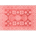 thumbnail image 1 of Ahgly Company Machine Washable Indoor Rectangle Oriental Red Traditional Area Rugs, 5' x 8', 1 of 4