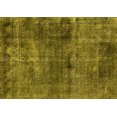 thumbnail image 1 of Ahgly Company Machine Washable Indoor Rectangle Oriental Yellow Industrial Area Rugs, 6' x 9', 1 of 4