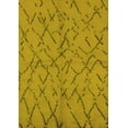 thumbnail image 1 of Ahgly Company Machine Washable Indoor Rectangle Oriental Yellow Industrial Area Rugs, 7' x 10', 1 of 4