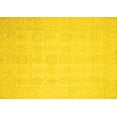 thumbnail image 1 of Ahgly Company Machine Washable Indoor Rectangle Oriental Yellow Traditional Area Rugs, 7' x 9', 1 of 4
