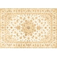 thumbnail image 1 of Ahgly Company Machine Washable Indoor Rectangle Persian Brown Traditional Area Rugs, 5' x 7', 1 of 4