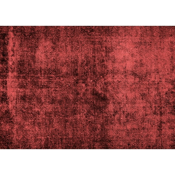 Ahgly Company Machine Washable Indoor Rectangle Persian Red Bohemian Area Rugs, 5' x 7'