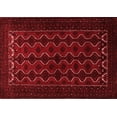 thumbnail image 1 of Ahgly Company Machine Washable Indoor Rectangle Persian Red Traditional Area Rugs, 2' x 3', 1 of 4