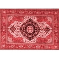 thumbnail image 1 of Ahgly Company Machine Washable Indoor Rectangle Persian Red Traditional Area Rugs, 6' x 9', 1 of 4