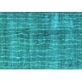 thumbnail image 1 of Ahgly Company Machine Washable Indoor Rectangle Persian Turquoise Blue Bohemian Area Rugs, 2' x 4', 1 of 4