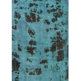thumbnail image 1 of Ahgly Company Machine Washable Indoor Rectangle Persian Turquoise Blue Bohemian Area Rugs, 5' x 7', 1 of 4