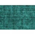 thumbnail image 1 of Ahgly Company Machine Washable Indoor Rectangle Persian Turquoise Blue Traditional Area Rugs, 5' x 7', 1 of 4