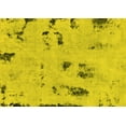 thumbnail image 1 of Ahgly Company Machine Washable Indoor Rectangle Persian Yellow Bohemian Area Rugs, 6' x 9', 1 of 4