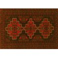 thumbnail image 1 of Ahgly Company Machine Washable Indoor Rectangle Persian Yellow Traditional Area Rugs, 5' x 8', 1 of 4