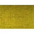 thumbnail image 1 of Ahgly Company Machine Washable Indoor Rectangle Persian Yellow Traditional Area Rugs, 7' x 10', 1 of 4