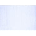 thumbnail image 1 of Ahgly Company Machine Washable Indoor Rectangle Solid Blue Modern Area Rugs, 2' x 5', 1 of 4