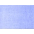 thumbnail image 1 of Ahgly Company Machine Washable Indoor Rectangle Solid Blue Modern Area Rugs, 5' x 8', 1 of 4