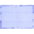 thumbnail image 1 of Ahgly Company Machine Washable Indoor Rectangle Solid Blue Modern Area Rugs, 6' x 9', 1 of 4