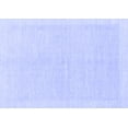thumbnail image 1 of Ahgly Company Machine Washable Indoor Rectangle Solid Blue Modern Area Rugs, 7' x 9', 1 of 4