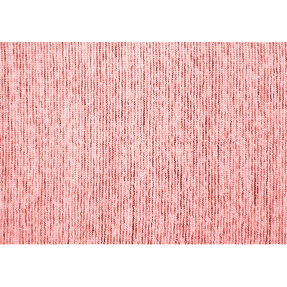 Ahgly Company Machine Washable Indoor Rectangle Solid Red Modern Area Rugs, 2' x 4'