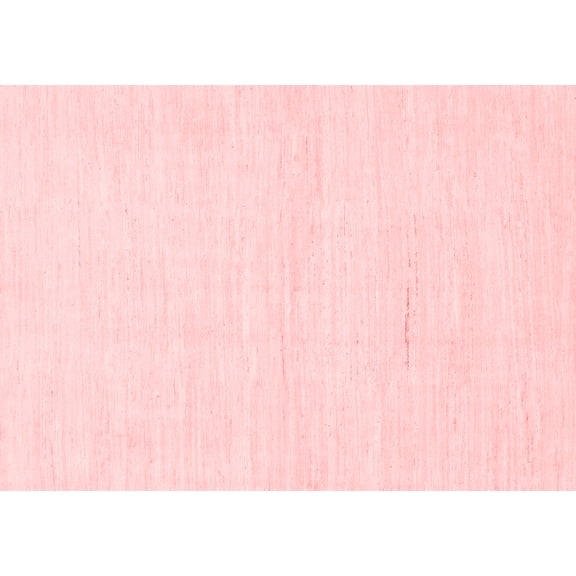 Ahgly Company Machine Washable Indoor Rectangle Solid Red Modern Area Rugs, 5' x 7'