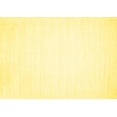 thumbnail image 1 of Ahgly Company Machine Washable Indoor Rectangle Solid Yellow Modern Area Rugs, 2' x 4', 1 of 4