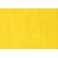 thumbnail image 1 of Ahgly Company Machine Washable Indoor Rectangle Solid Yellow Modern Area Rugs, 3' x 5', 1 of 4
