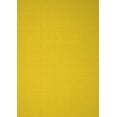 thumbnail image 1 of Ahgly Company Machine Washable Indoor Rectangle Solid Yellow Modern Area Rugs, 7' x 9', 1 of 4